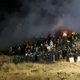 Water protectors were met with a militarized police response on Nov. 20, 2016, in Cannon Ball, N.D.
The Guardian Screenshot